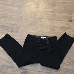 Banana Republic Charcoal Sloan Fit Trousers